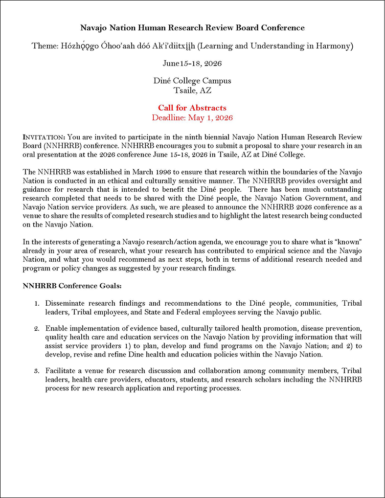 2026 call for abstracts page 1